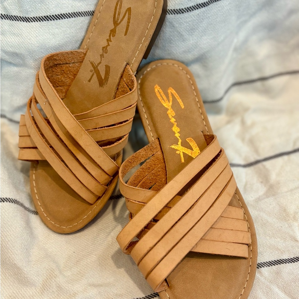 Tan Women's Sandals from Seven7
